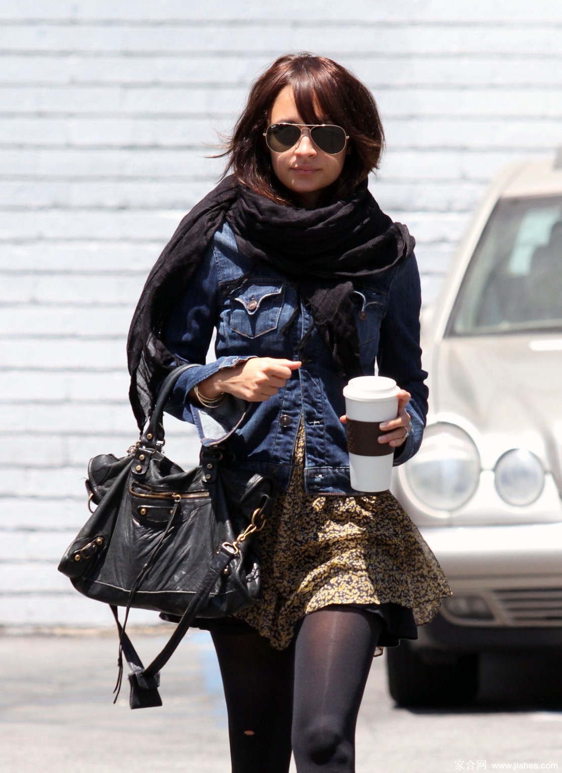 [CELEBRITY HOSIERY]Nicole Richie in nylon stockings,pantyhose,tights 2[4]