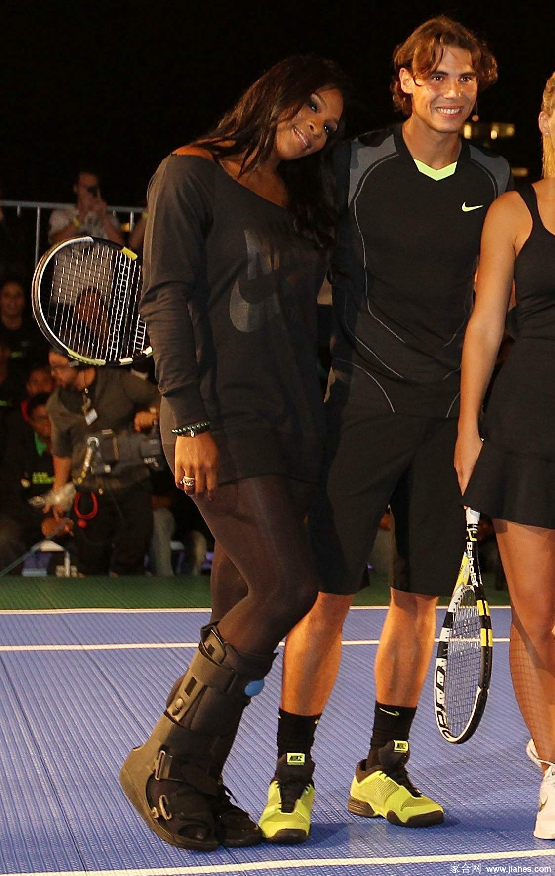 [CELEBRITY HOSIERY]Serena Williams in nylon stockings,pantyhose,tights 3[3]