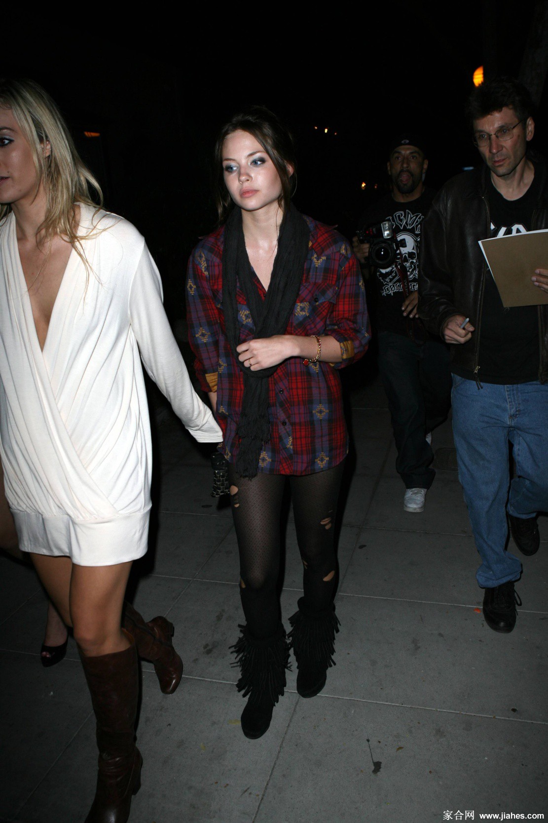 [CELEBRITY HOSIERY]Daveigh Chase in nylon stockings,pantyhose,tights[5]