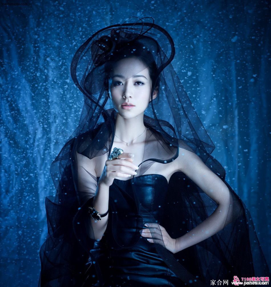 韩雪纯净柔美穿飘逸婚[2]