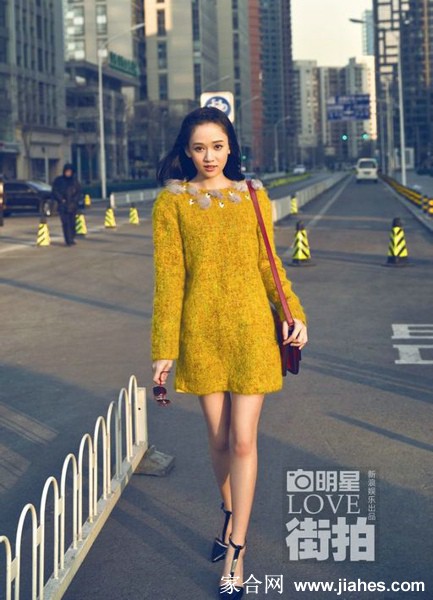 台湾女星陈乔恩时尚街拍[3]