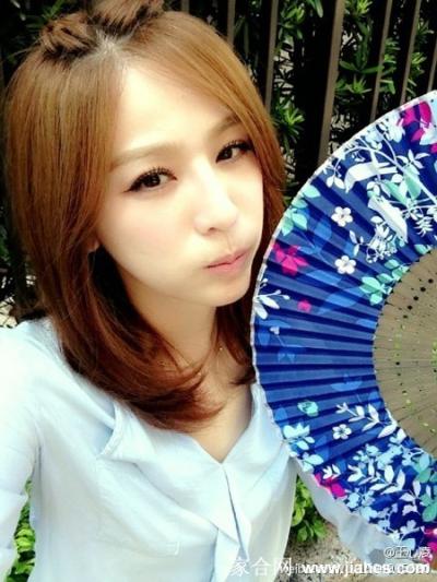 大眼睛女孩王心凌生活自拍照