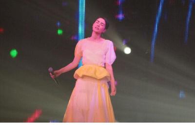 王菲2012郑州演唱会现场高清美图
