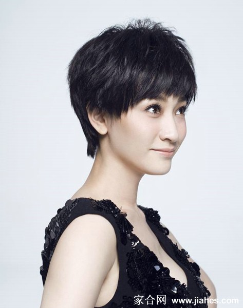 短发女神李小冉 帅气优雅十足[10]