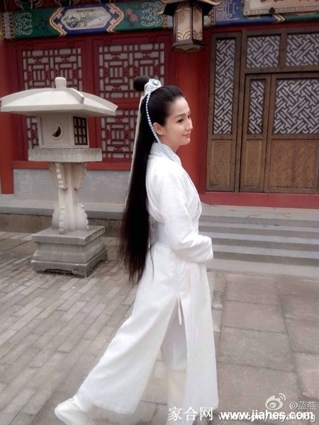 美女蓝燕古装剧中的靓照[2]