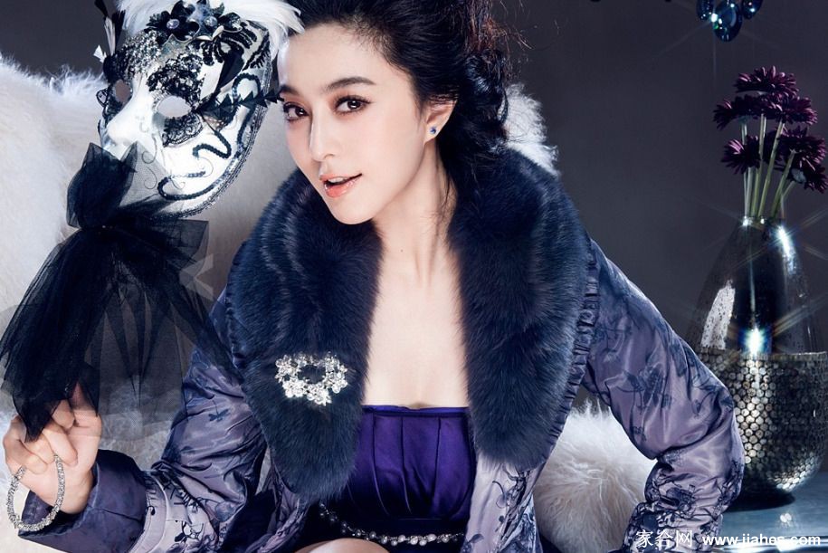 范冰冰诠释-朗曼笛奢华羽绒衣广告美图[13]