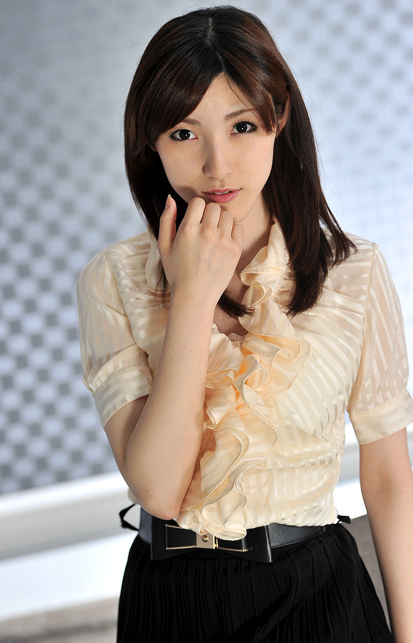Tokyo hot 藤原辽子肉丝袜美腿演绎人妻诱惑2[9]