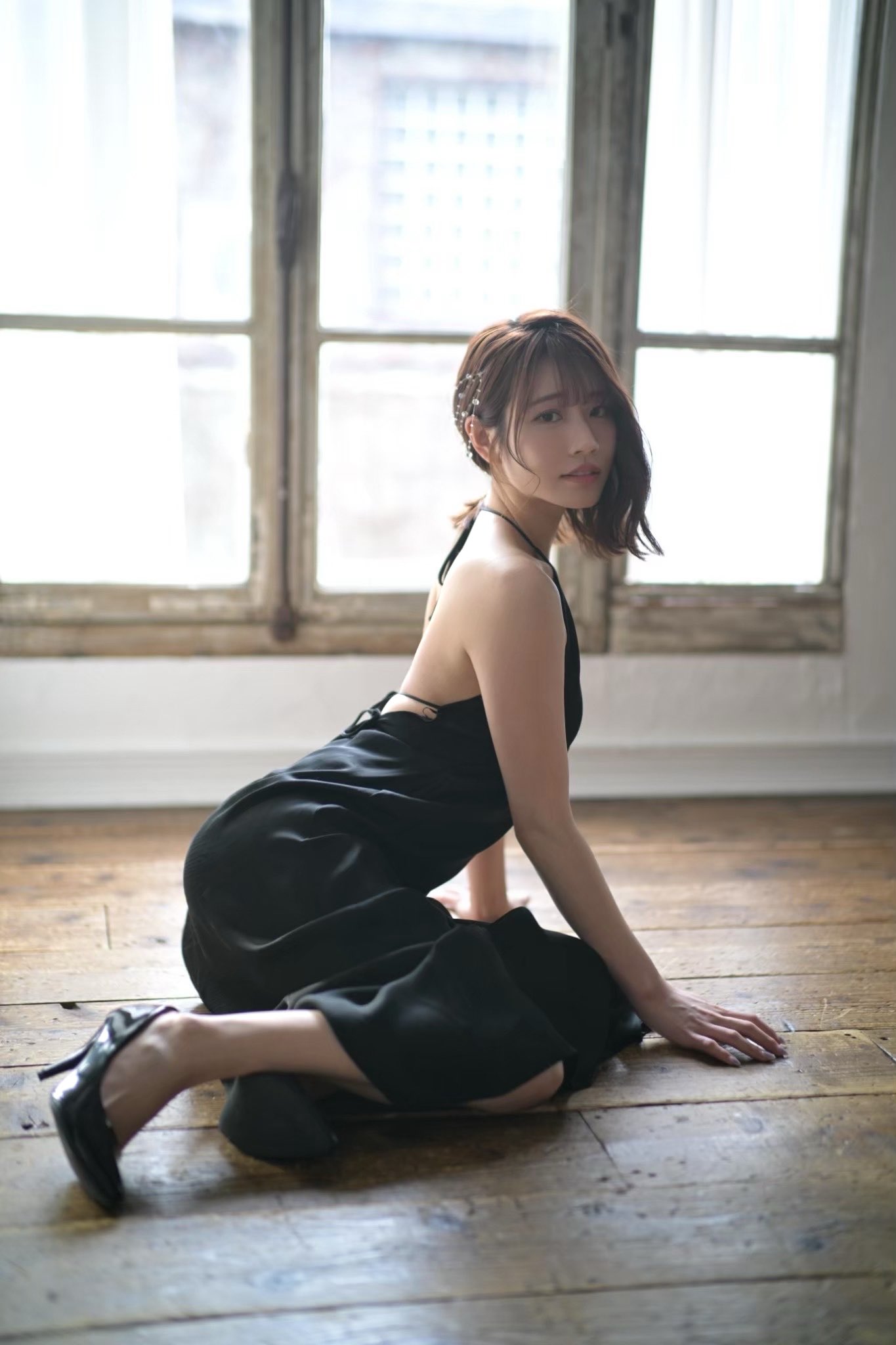 河北彩伽优雅长身礼服锦集身材真好