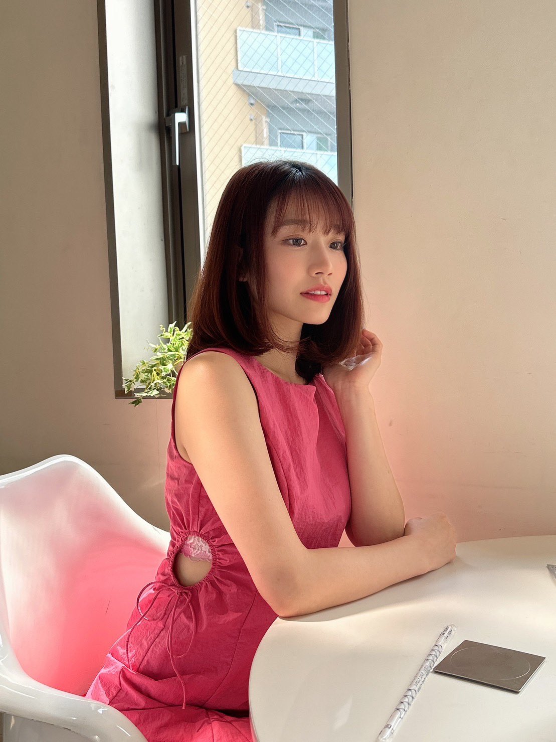 河北彩伽清纯可爱生图自拍照