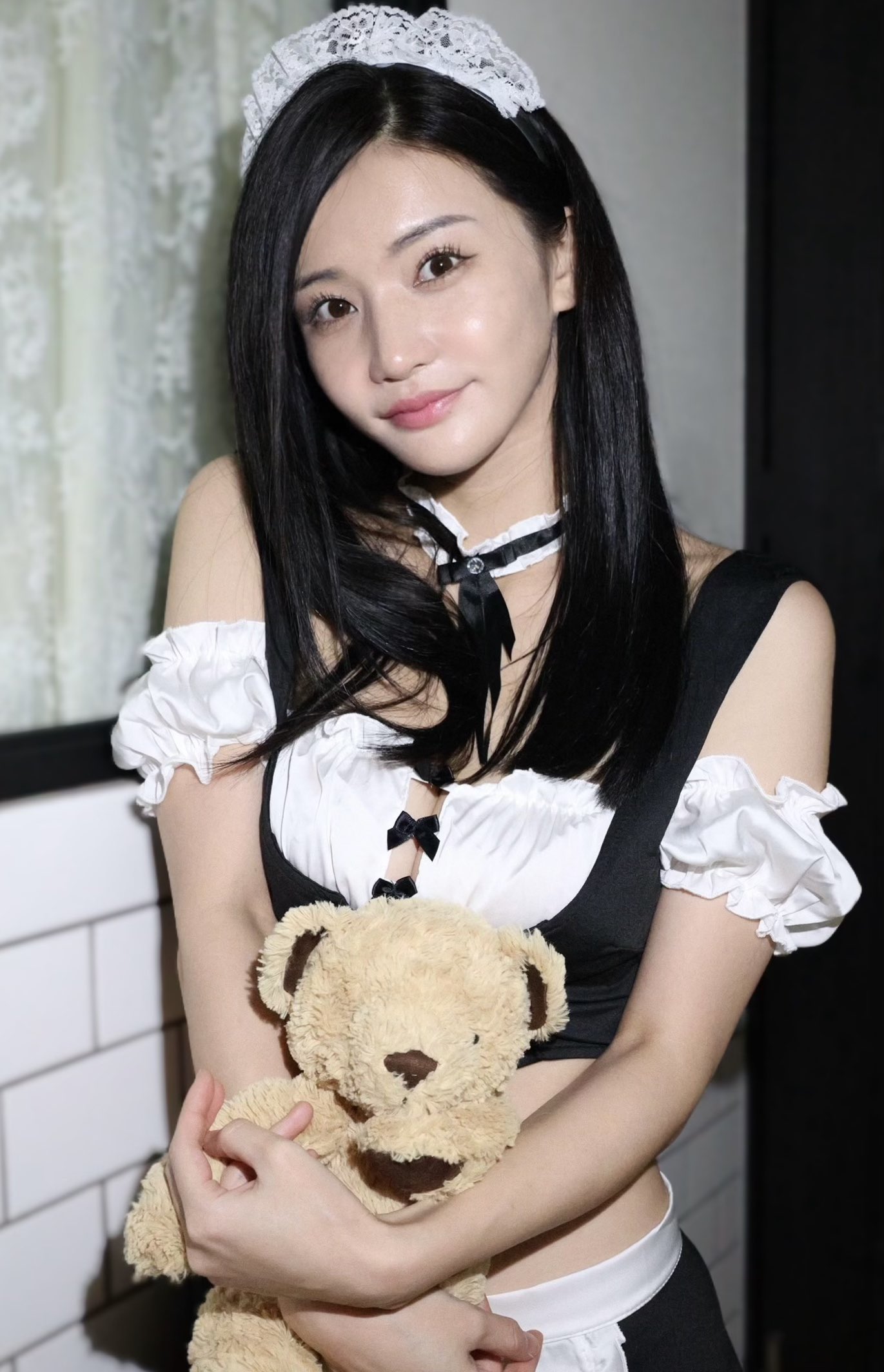 高桥圣子黑色情趣内衣性感写真[10]