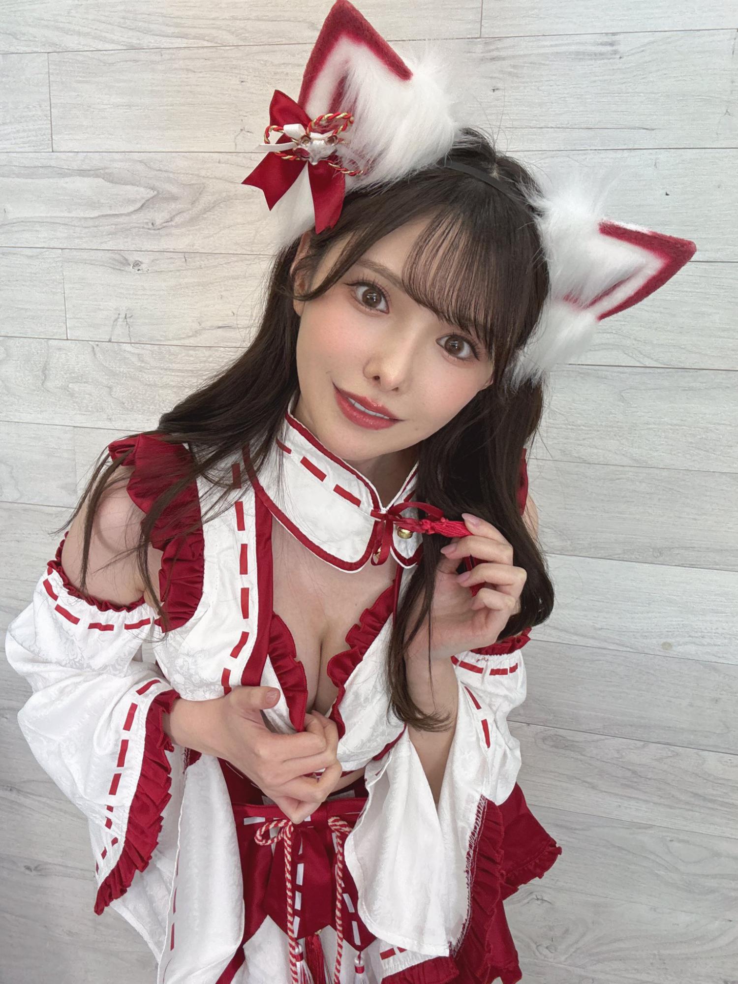 新有菜cosplay可爱狐狸[4]