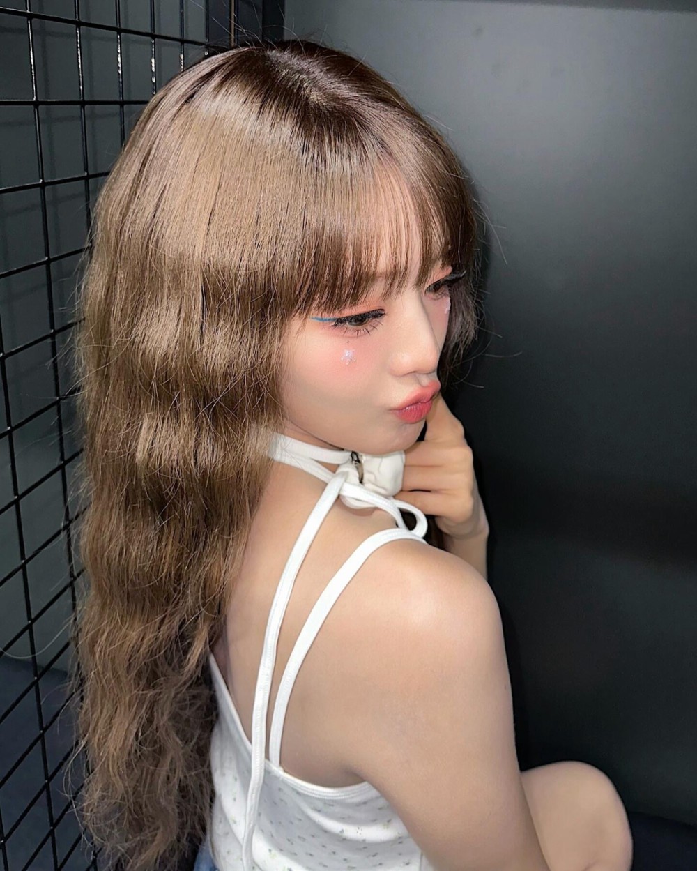 Minnie金米妮穿牛仔短群可爱俏佳人[6]