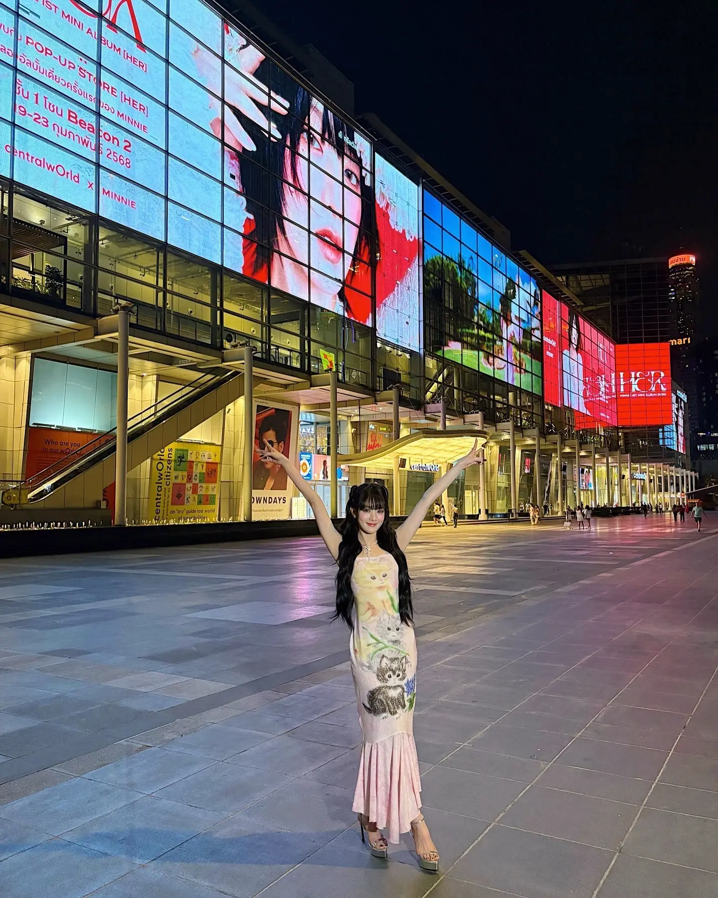 Minnie金米妮个人IG紧身连衣长裙身材真好2[3]