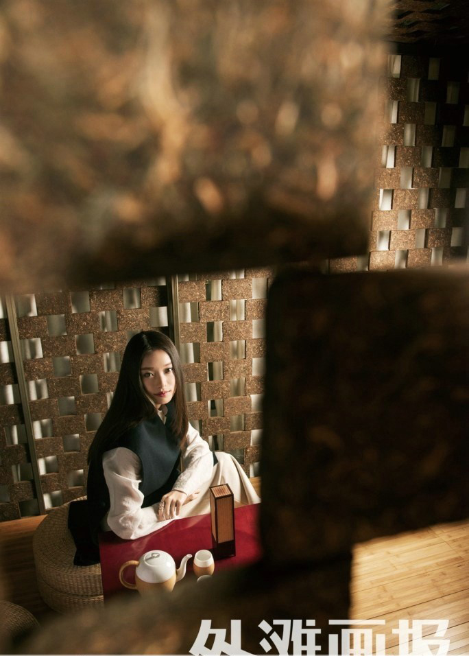 倪妮倾情演绎中式风格大片高贵冷艳写真[3]