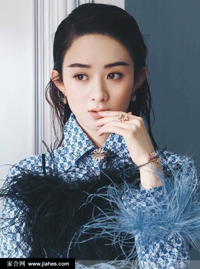 赵丽颖芭莎珠宝时尚大气写真尽显女王范[7]