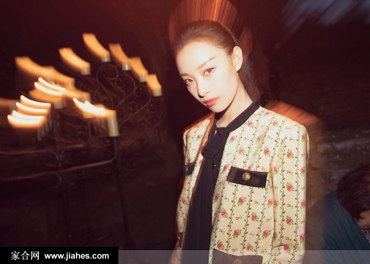 倪妮复古风造型优雅气质女王范十足写真图片[5]