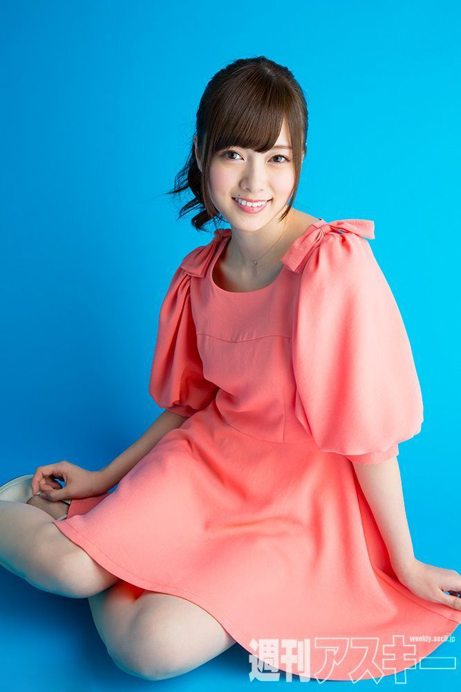 日本美颜女神白石麻衣清新写真粉裙可爱迷人[3]
