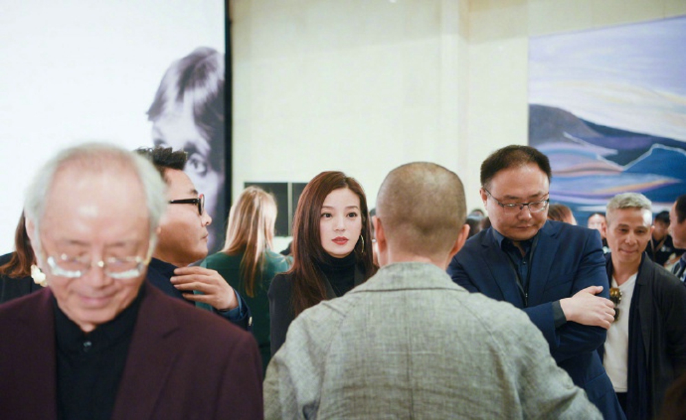 赵薇现身乌镇木心美术馆2017年度特展开幕式[4]